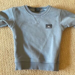 Blue binkybro crew neck sweatshirt